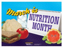 March is National Nutrition Month Sign